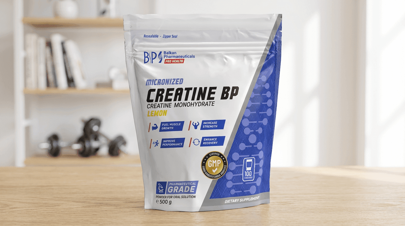 Balkan Creatine BP Lemon Powder 500g