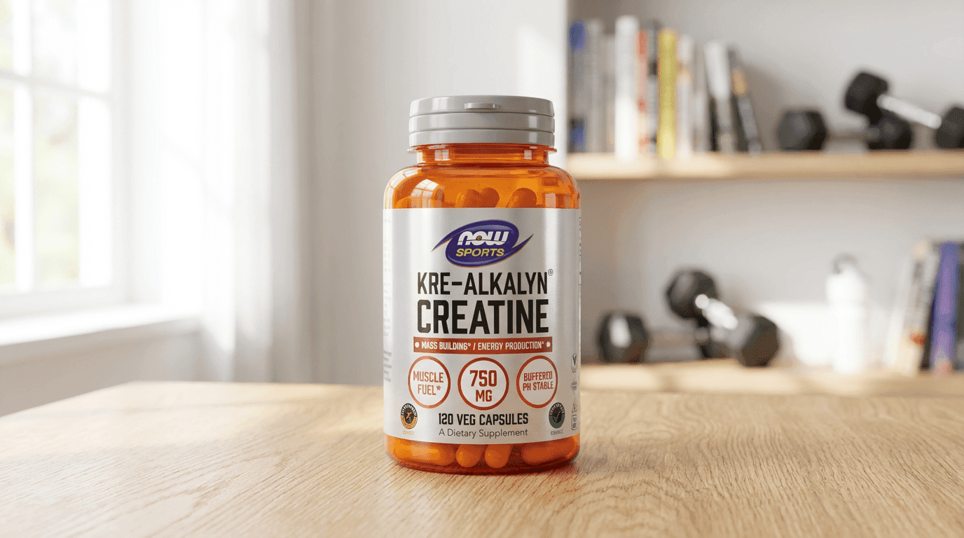 Now Sports Kre-Alkalyn® Creatine 750mg — 120 Caps