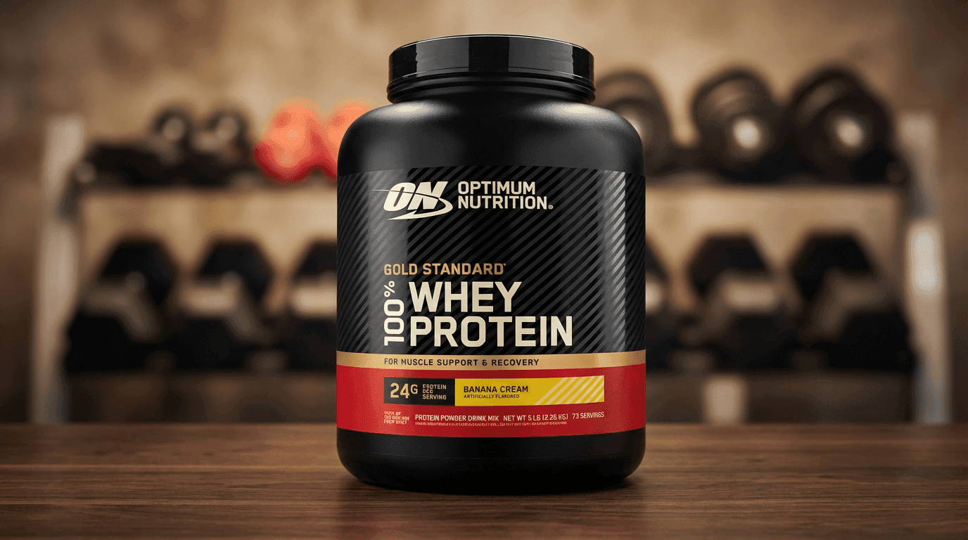 Gold Standard 100% Whey — Banana Cream 2.26kg